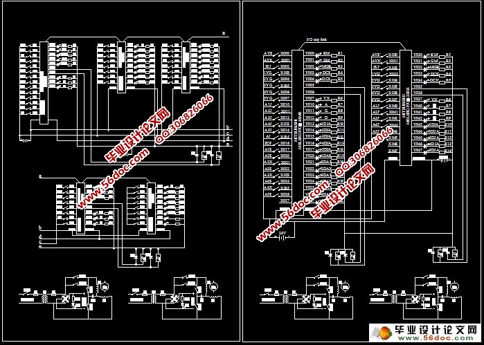 五层PLC在电梯控制中的应用(三菱FX2N)(附梯形图,接线图)