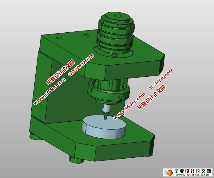 测压仪装置的设计(PROE三维图)