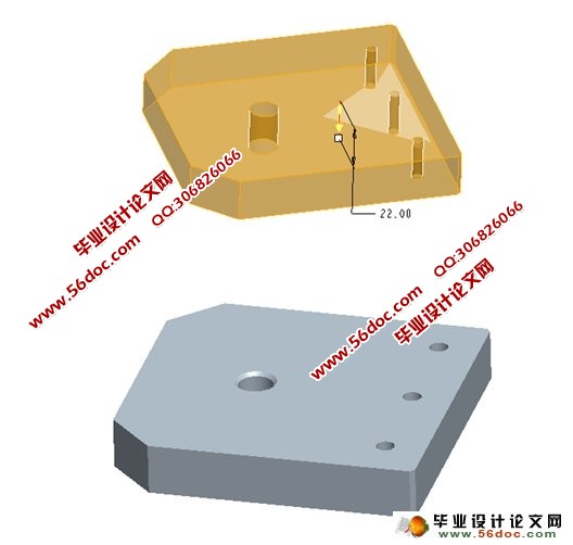 测压仪装置的设计(PROE三维图)