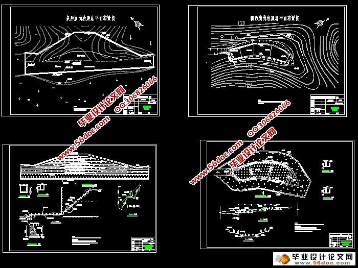 宁乡县楚江中游项目区崩岗治理中水利工程设计(含CAD图)