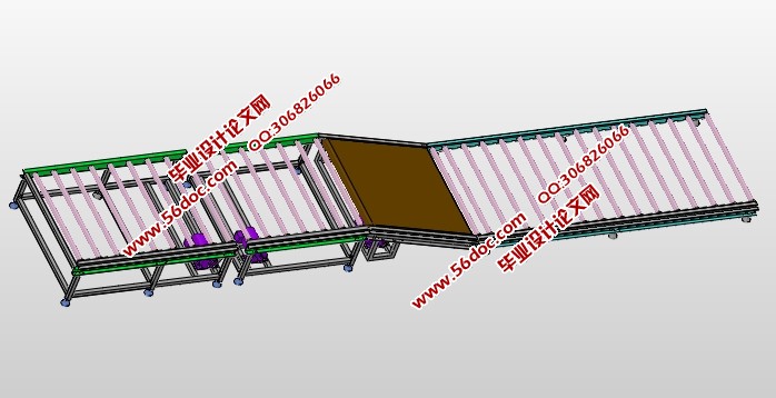 驱动式滚筒输送机优化设计(含CAD零件装配图,SolidWorks三维)
