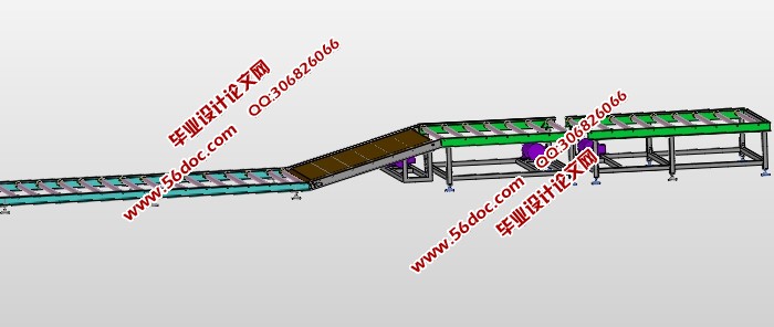 驱动式滚筒输送机优化设计(含CAD零件装配图,SolidWorks三维)
