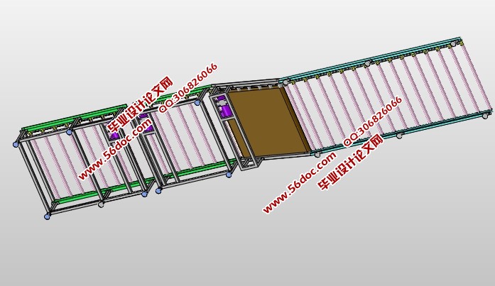 驱动式滚筒输送机优化设计(含CAD零件装配图,SolidWorks三维)
