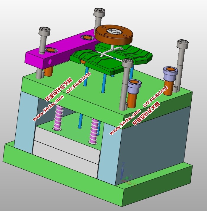 线路板外壳注塑模设计(含CAD零件装配图,SolidWorks三维造型)