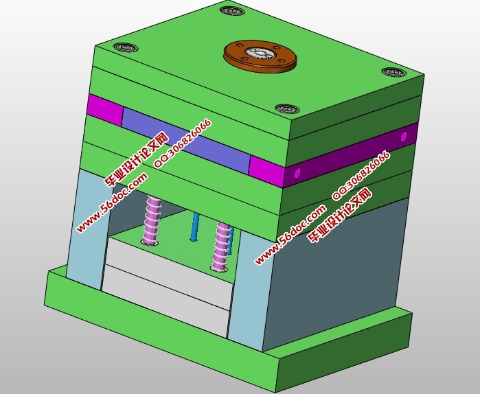 线路板外壳注塑模设计(含CAD零件装配图,SolidWorks三维造型)
