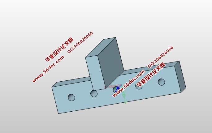 监控器吊支架冲压模具设计(含CAD图,SolidWorks三维图)
