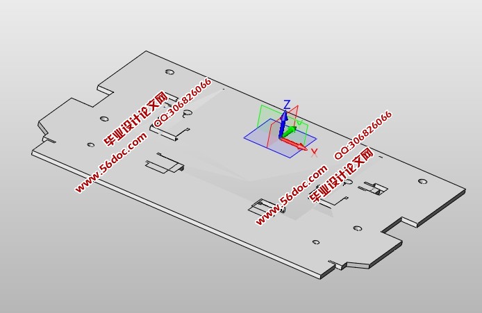 底板连接板冲压工艺和模具设计(含CAD图,SolidWorks,STEP三维图)