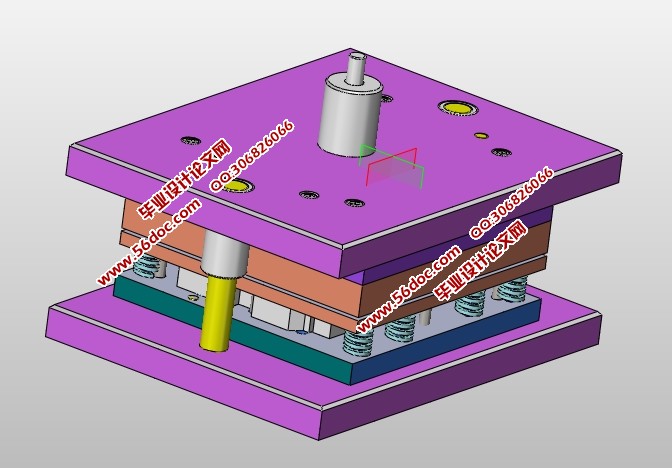 底板连接板冲压工艺和模具设计(含CAD图,SolidWorks,STEP三维图)