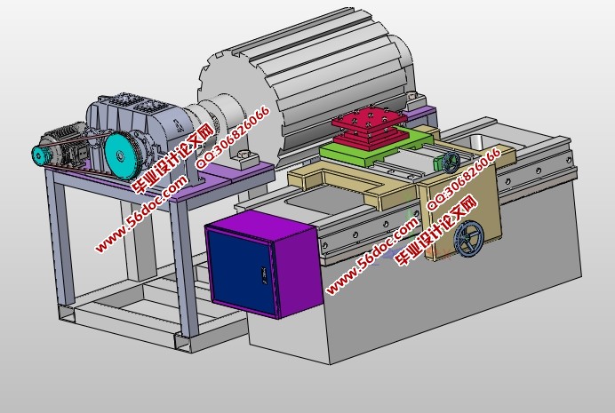 长齿条加工专用车床设计(含CAD图,SolidWorks,IGS三维图)