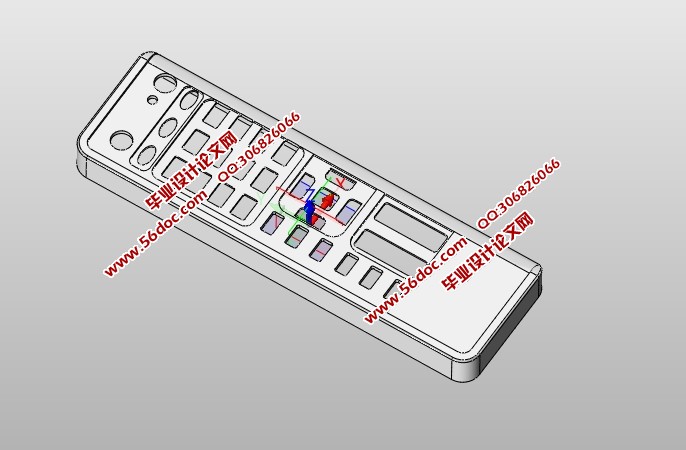 电视遥控器外壳注塑模具设计(含CAD图,SolidWorks,IGS三维图)