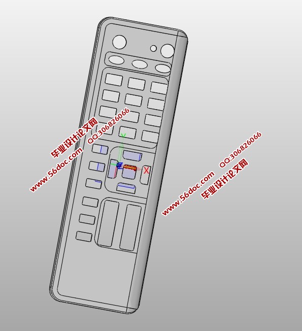 电视遥控器外壳注塑模具设计(含CAD图,SolidWorks,IGS三维图)