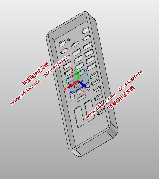 电视遥控器外壳注塑模具设计(含CAD图,SolidWorks,IGS三维图)