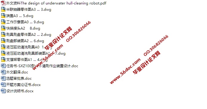 SWZ100��ˮ����ˢ��ҵװ�õ����(��CAD���װ��ͼ)