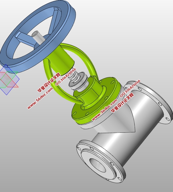 ���½�ֹ�������(��CAD���װ��ͼ,SolidWorks��άͼ)
