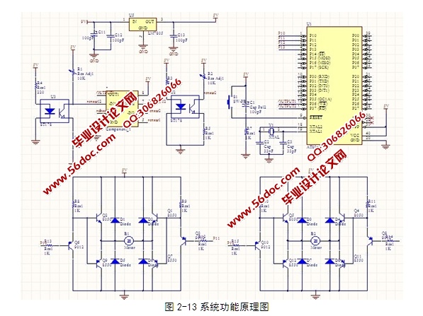智能寻迹小车系统设计(含电路图,程序)
