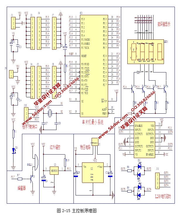 智能寻迹小车系统设计(含电路图,程序)