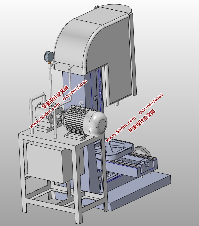 简易插床及液压系统设计(含CAD零件装配图,SolidWorks三维图)