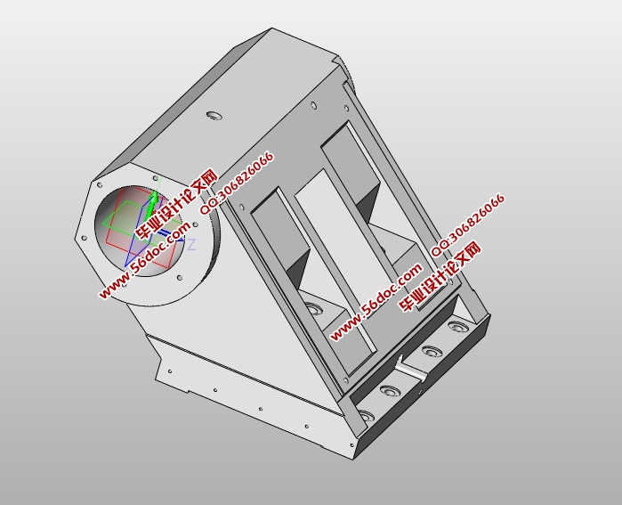 DL32M斜床身数控机床尾座结构设计(含CAD零件装配图,SolidWorks三维图)