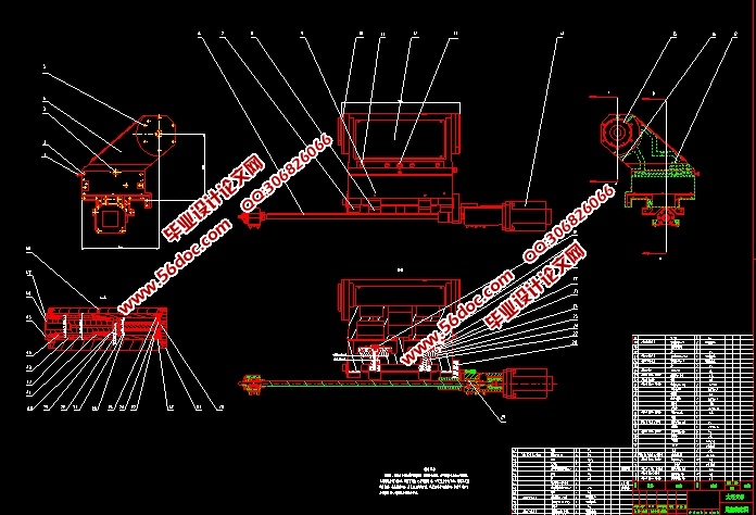 DL32M斜床身数控机床尾座结构设计(含CAD零件装配图,SolidWorks三维图)