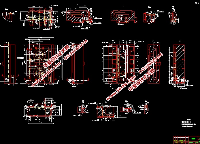 DL32M斜床身数控机床尾座结构设计(含CAD零件装配图,SolidWorks三维图)