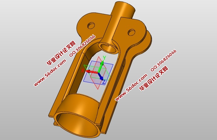 开瓶器塑料支架模具零件的数控加工编程