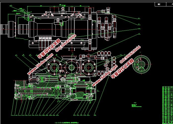 数控卧式镗铣床机械手运动机构设计(含CAD装配图,SolidWorks三维图)