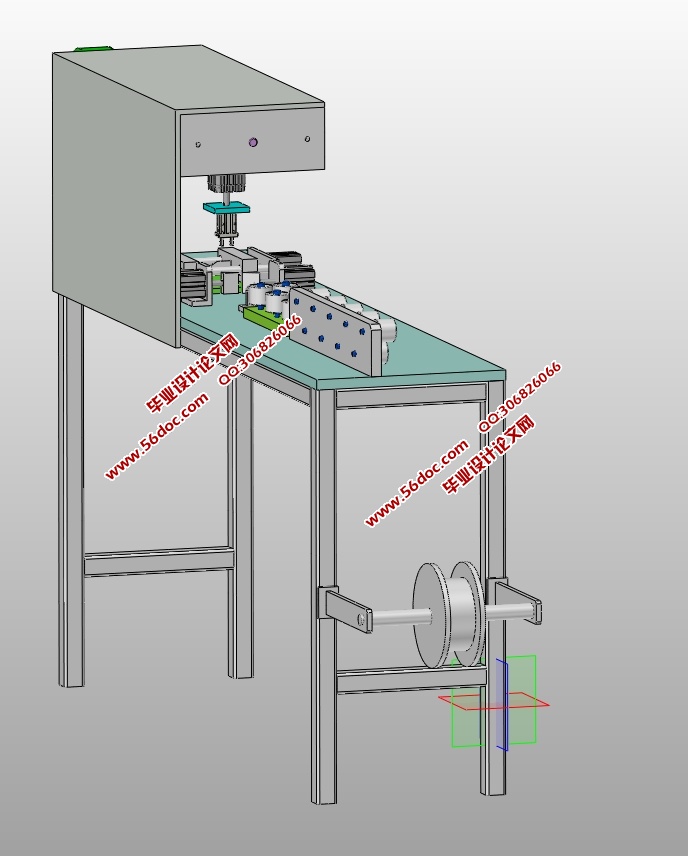 电线加工自动系统设计(含CAD零件装配图,SolidWorks三维图)
