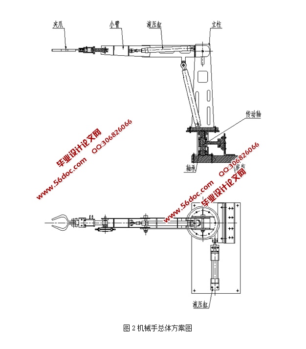多工位专用CA18机床机械手设计(含CAD零件装配图,IGS,SolidWorks三维图)