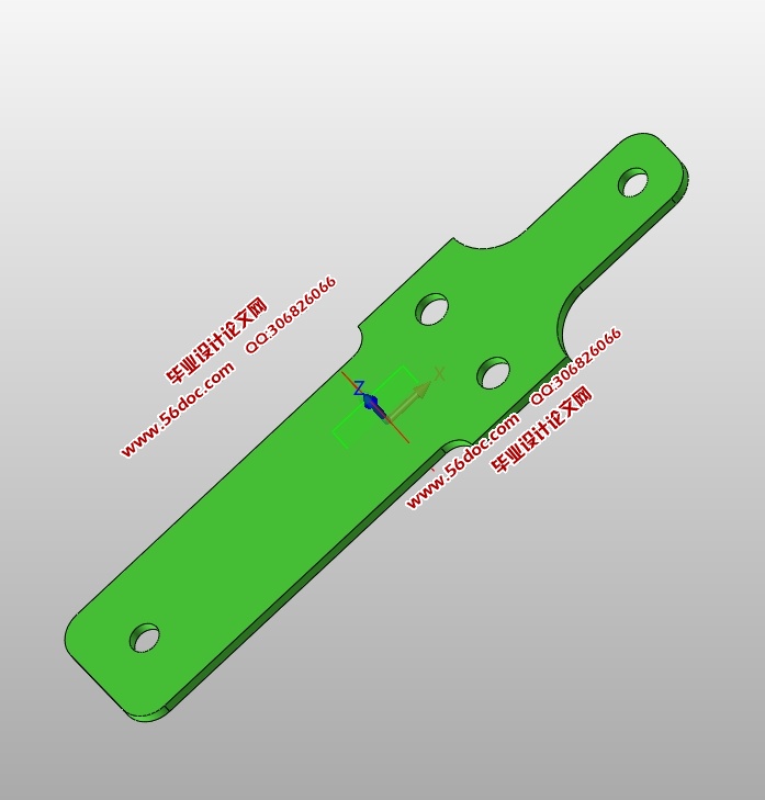 接触簧片冲裁模设计(含CAD零件装配图,STEP,SolidWorks三维图)
