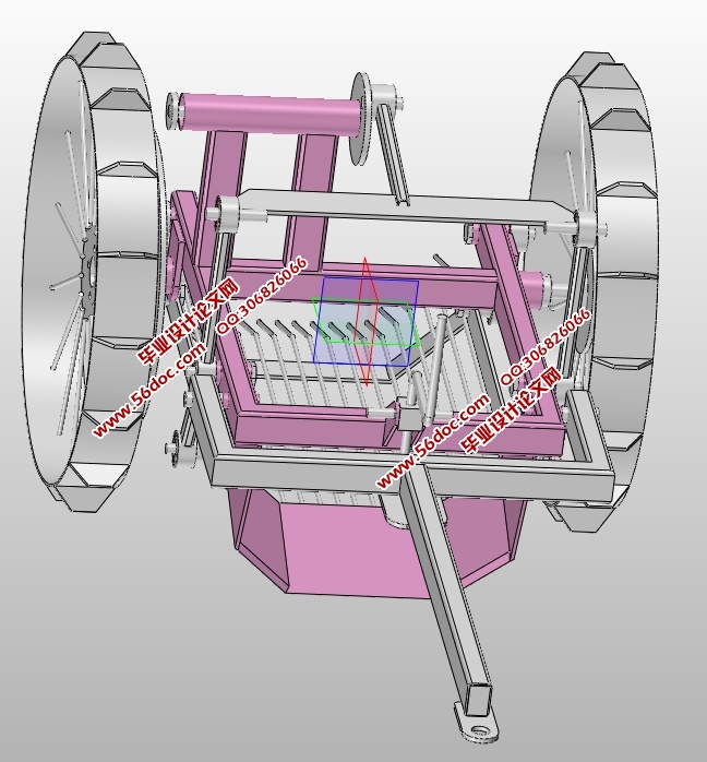 土豆挖掘机的设计(含CAD零件装配图,SolidWorks三维图)