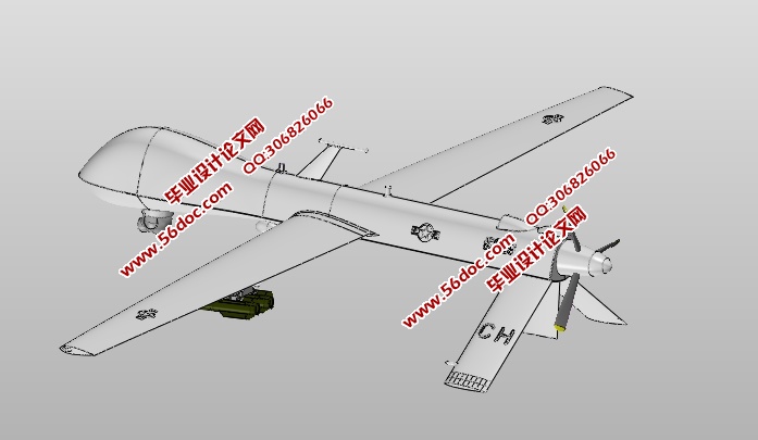 无人机组群巡检灭火系统设计(含CAD零件装配图,SolidWorks三维图)