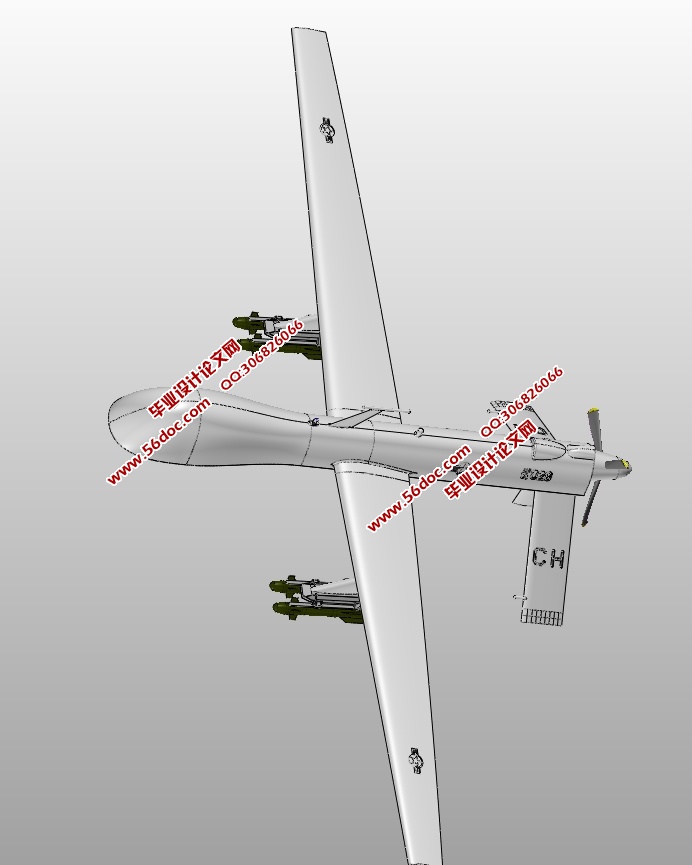 无人机组群巡检灭火系统设计(含CAD零件装配图,SolidWorks三维图)