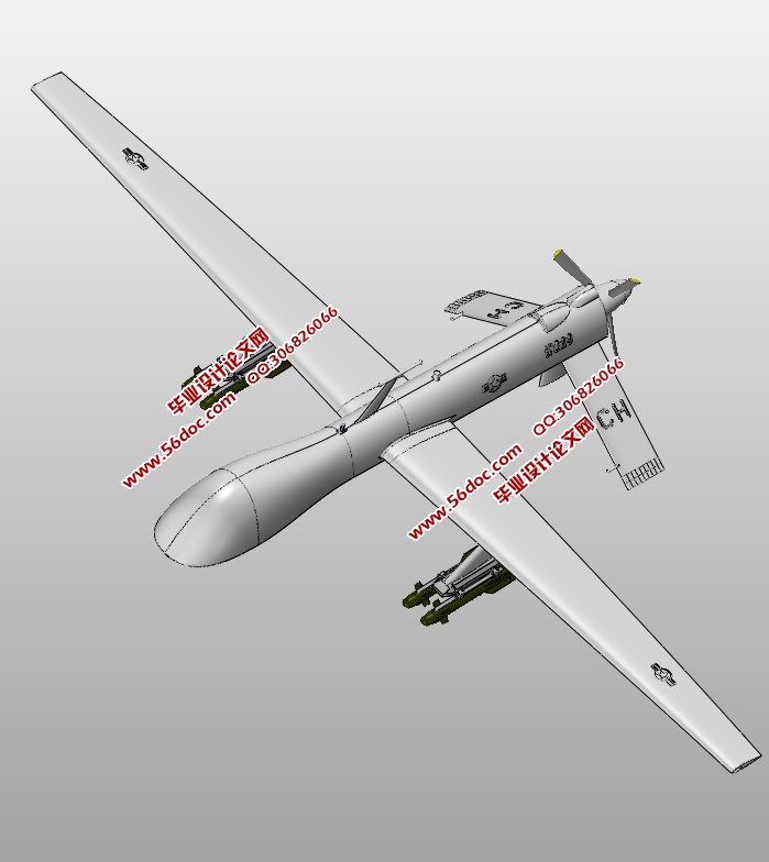 无人机组群巡检灭火系统设计(含CAD零件装配图,SolidWorks三维图)