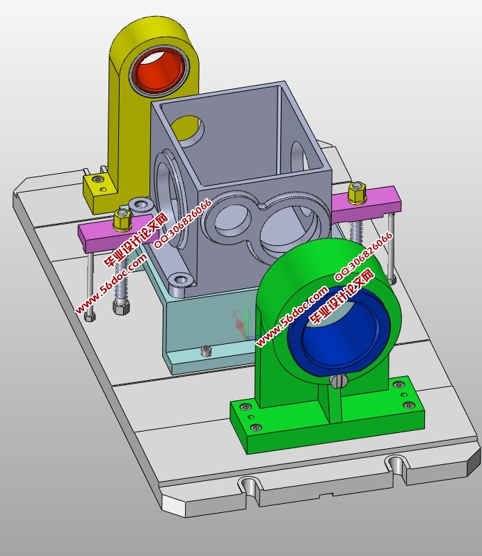 箱体的加工工艺及夹具设计(含CAD图,SolidWorks三维图,工艺卡工序卡)