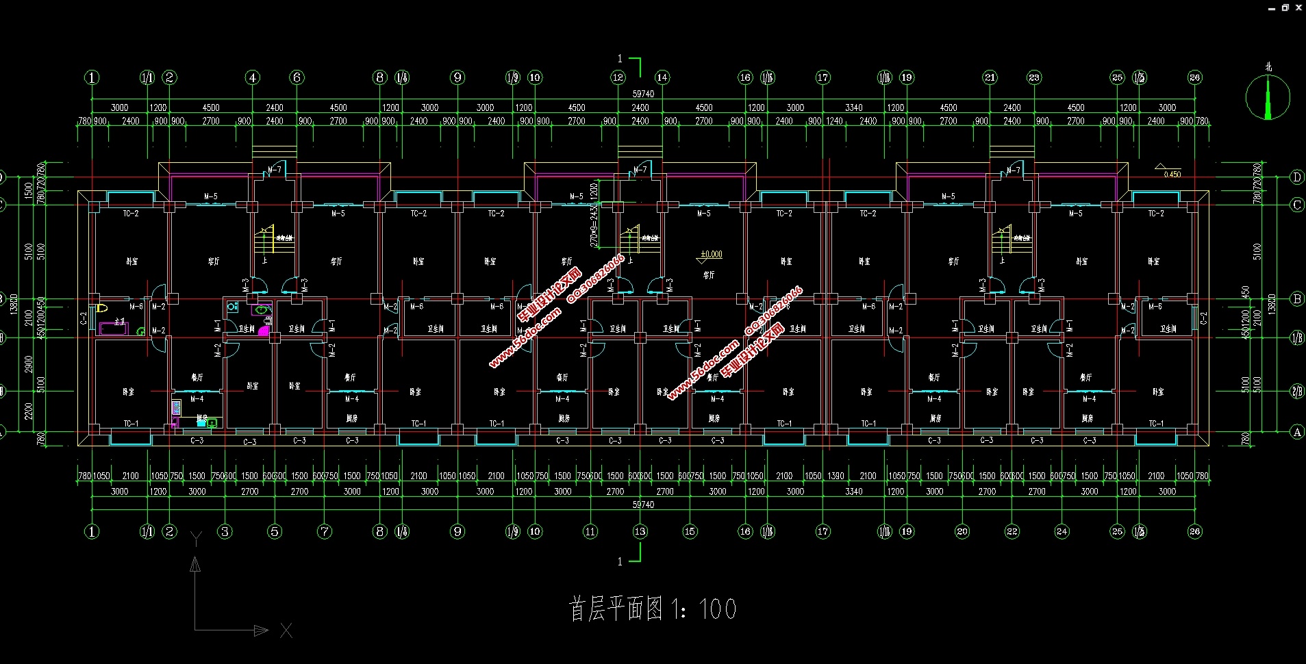 3800ƽĳСסլ¥(ͼ,ṹͼ,PKPM)