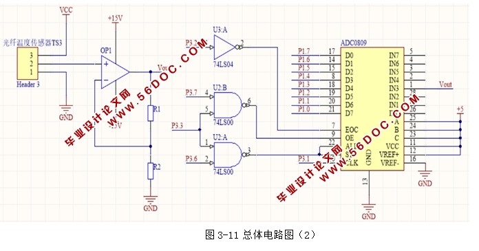 �����¶Ȳ���ϵͳ�����(�������·ͼ,����