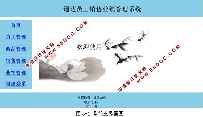 通达员工销售业绩管理系统的设计与实现(JSP,Oracle)