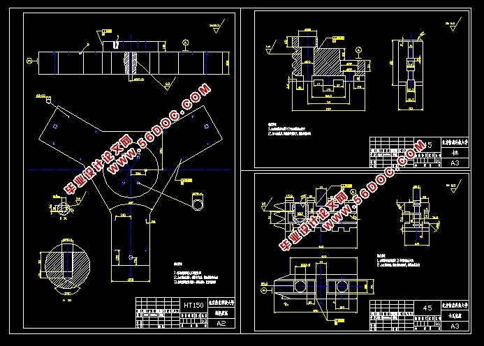 并联机床实验台总体结构设计(含CAD图,SolidWorks三维图)