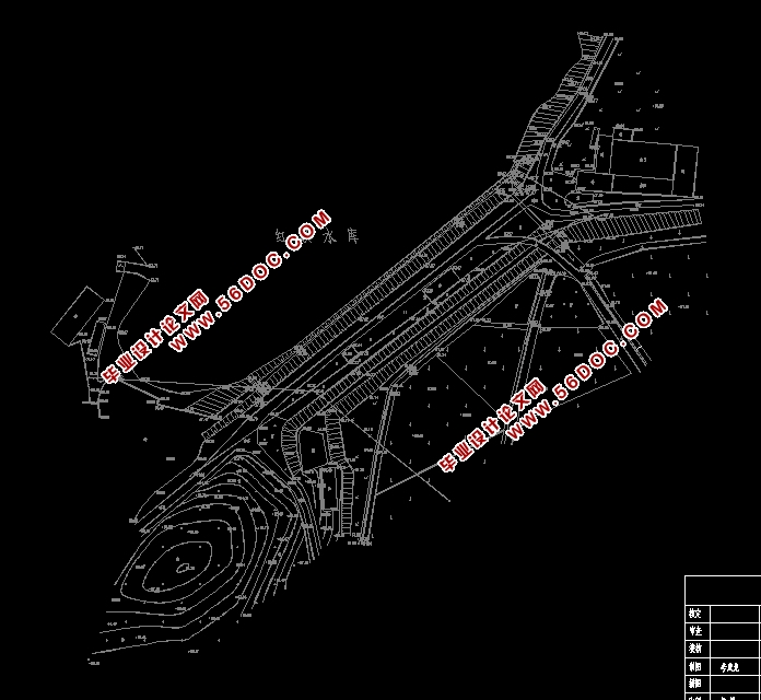 长沙县干杉镇红旗水库除险加固工程设计(含CAD图)