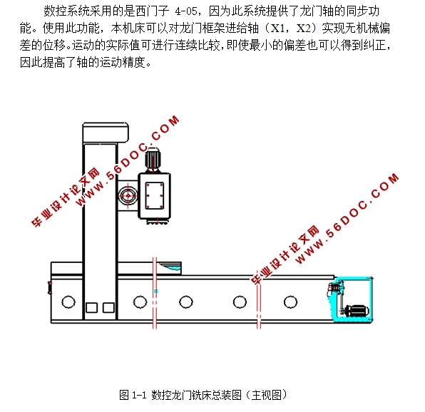 轻型龙门铣床XKQ2010×30设计(含CAD零件图装配图,CAXA图)
