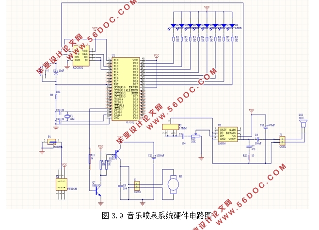 基于单片机音乐喷泉系统的设计