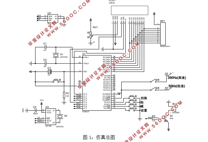 基于单片机的自行车速度里程表设计