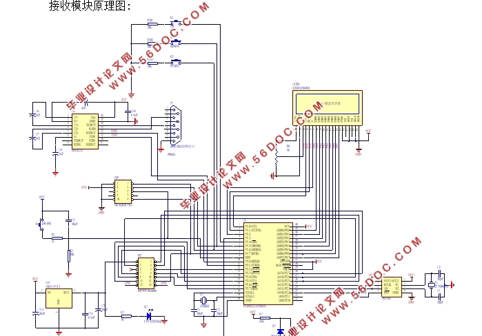 单片机无线多路温度采集系统设计(附仿真程序)