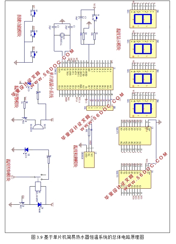 基于单片机简易热水器恒温系统的设计