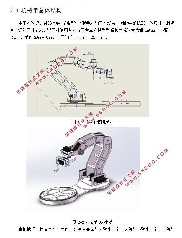 喂饭机器人控制系统设计