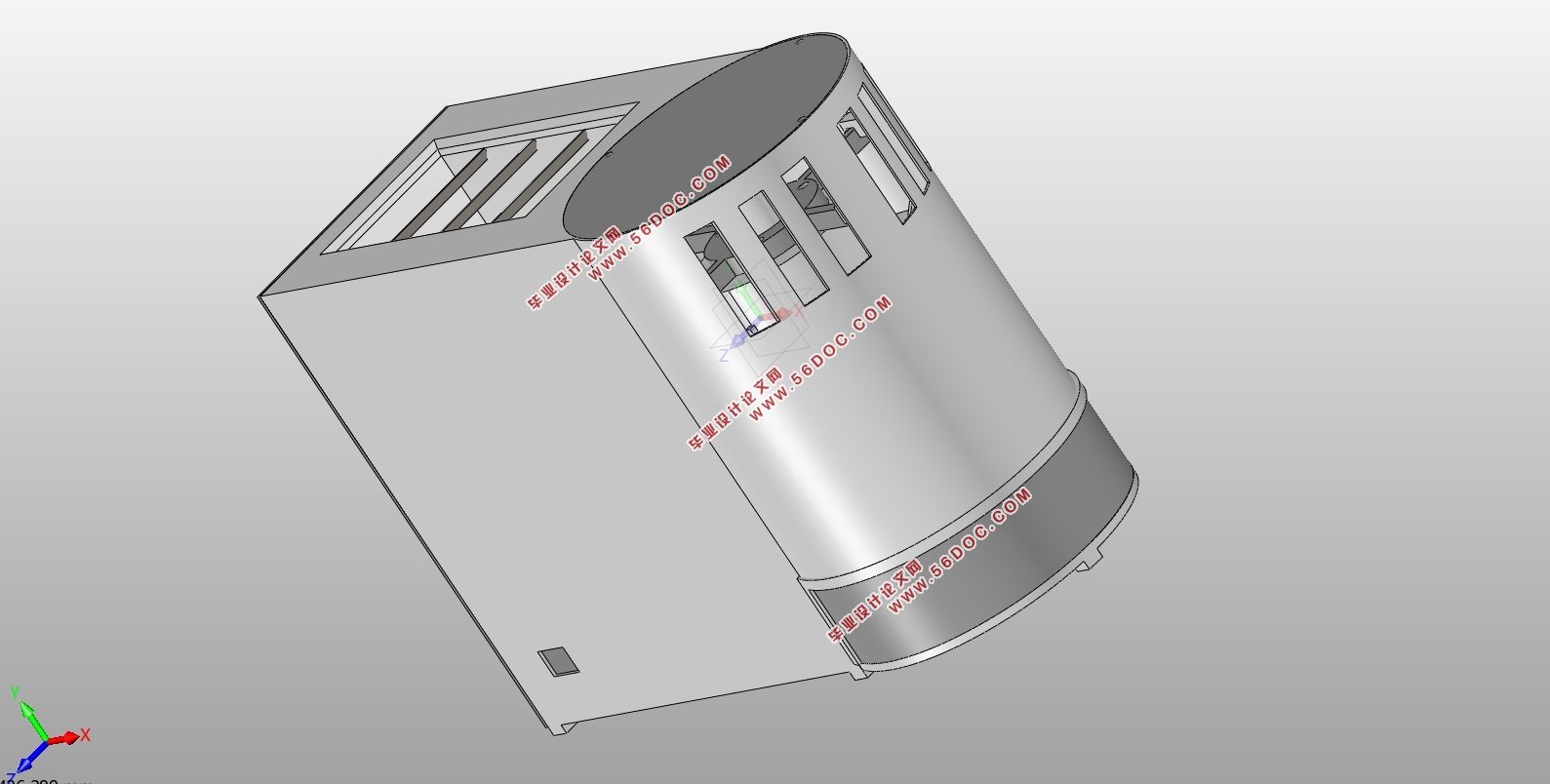 黑板擦清洁器关键技术开发与结构设计(含SolidWorks三维图)