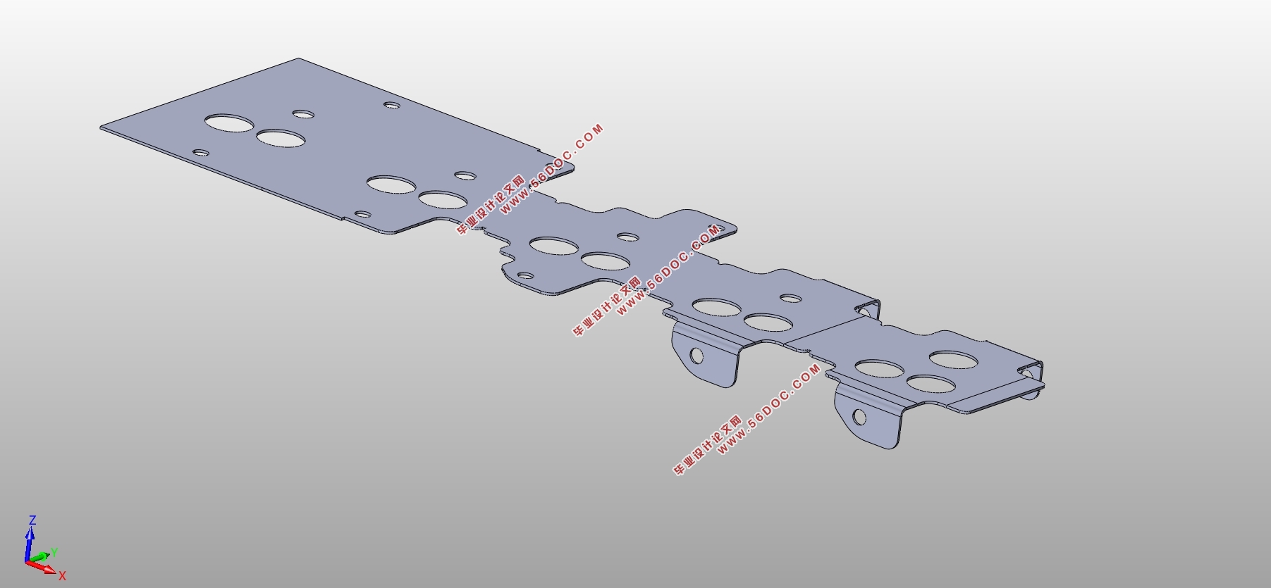 汽车座椅连接件冲压成形工艺分析及模具设计(含CAD图,SolidWorks三维图)