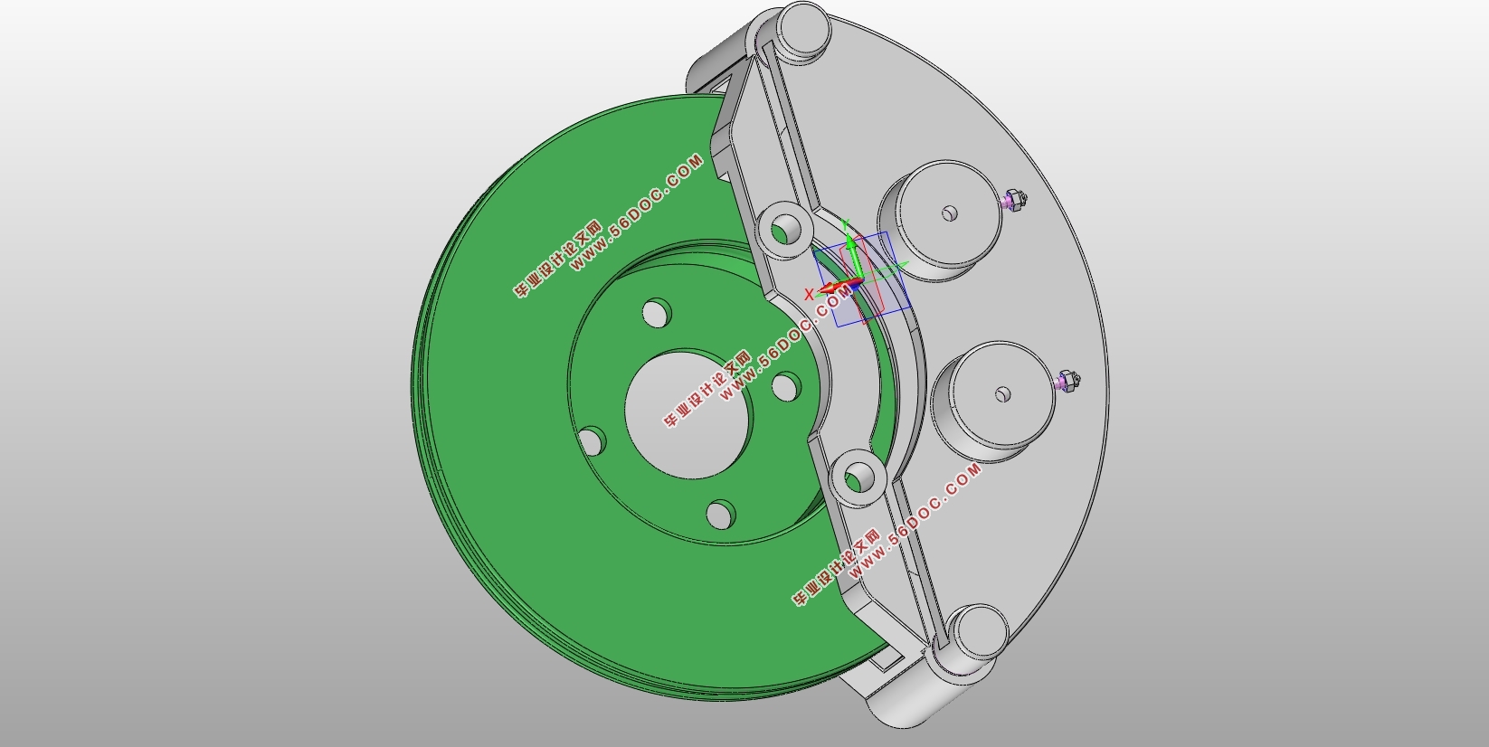6t纯电动轻型载货盘式制动器设计与分析(含CAD图,CATIA三维图)