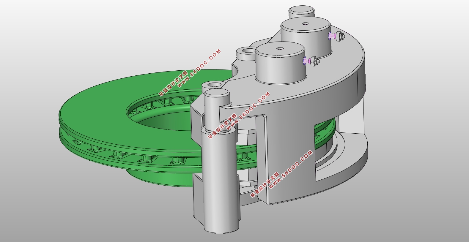 6t纯电动轻型载货盘式制动器设计与分析(含CAD图,CATIA三维图)