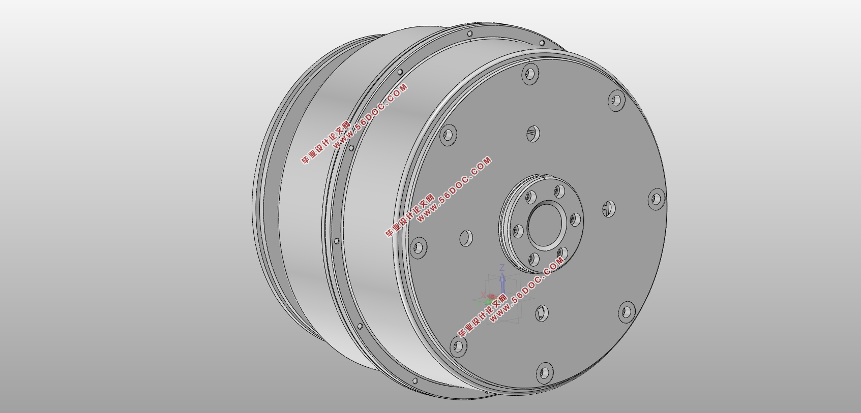����200kg�綯�����(��CADͼ,SolidWorks��άͼ)(Ӣ�İ�)
